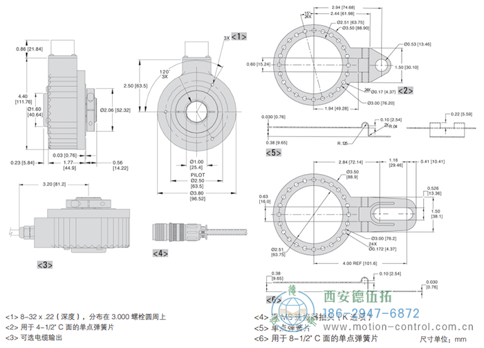 HSD38光電增量重載編碼器外形及安裝尺寸 - 西安德伍拓自動化傳動系統(tǒng)有限公司