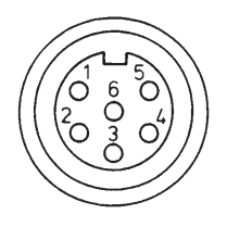 RI58-O/RI58-T實心軸光電增量通用編碼器(電氣連接 M16 連接器(Binder)，6腳) - 西安德伍拓自動化傳動系統(tǒng)有限公司